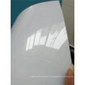 Drum Wrap PVC-Blatt Weiße Farbe mit kleinen Sparkles